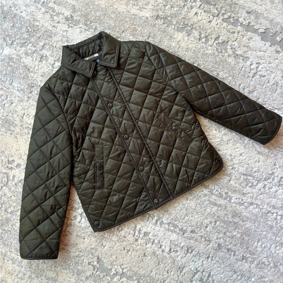 Burberry Diamond Quilt Olive Green Jacket (RARE COLOR)! - Picture 2 of 4